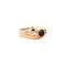 vintage Gold vintage ring with garnet 14 kt