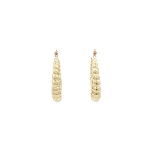 Gold fantasy earrings 14 kt