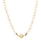 vintage Vintage pearl necklace with gold clasp 14 kt