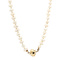 vintage Vintage pearl necklace with gold clasp 14 kt
