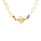 vintage Vintage pearl necklace with gold clasp 14 kt