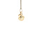 vintage Gouden vintage theepot hanger 14 kt