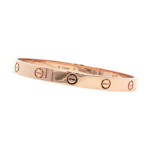 Roségouden Cartier LOVE armband 18 kt