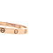 vintage Roségouden vintage Cartier LOVE armband 18 kt