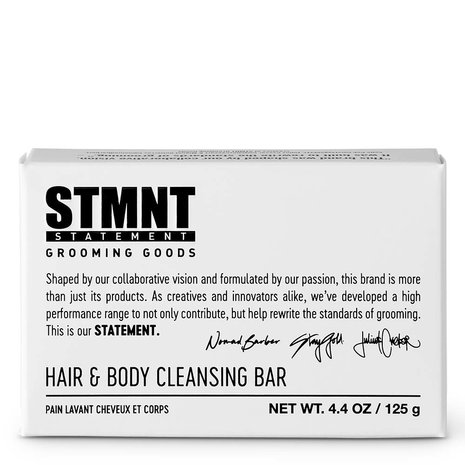 STMNT Hair & Body Cleansing Bar - 125gr. STMNT Hair & Body Cleansing Bar - 125gr.