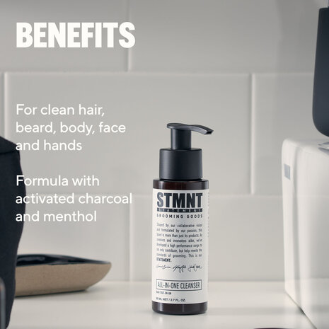 STMNT Travel All In One Cleanser - 80ml STMNT Travel All In One Cleanser - 80ml