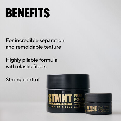 STMNT Travel Fiber Pomade - 10ml STMNT Travel Fiber Pomade - 10ml