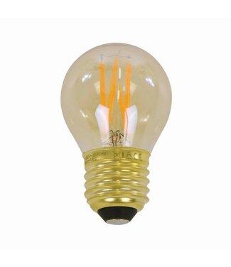 Lichtbron LED filament bol 4,5 - E27 4W dimbaar