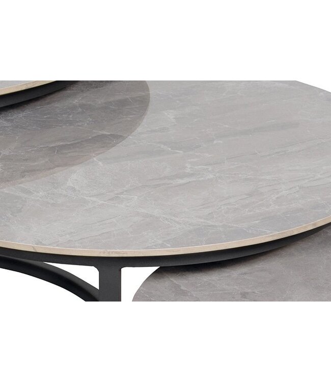 'Del Conde' Bijzettafel Set van 3