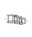 Del Conde Outdoor Coffee Tables (Set of 3)
