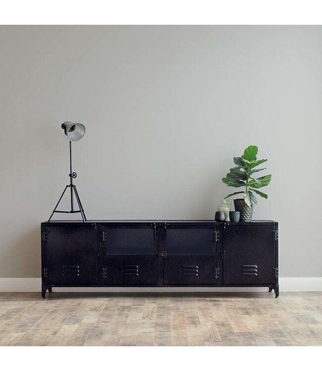 Industrieel TV Kast Hajar