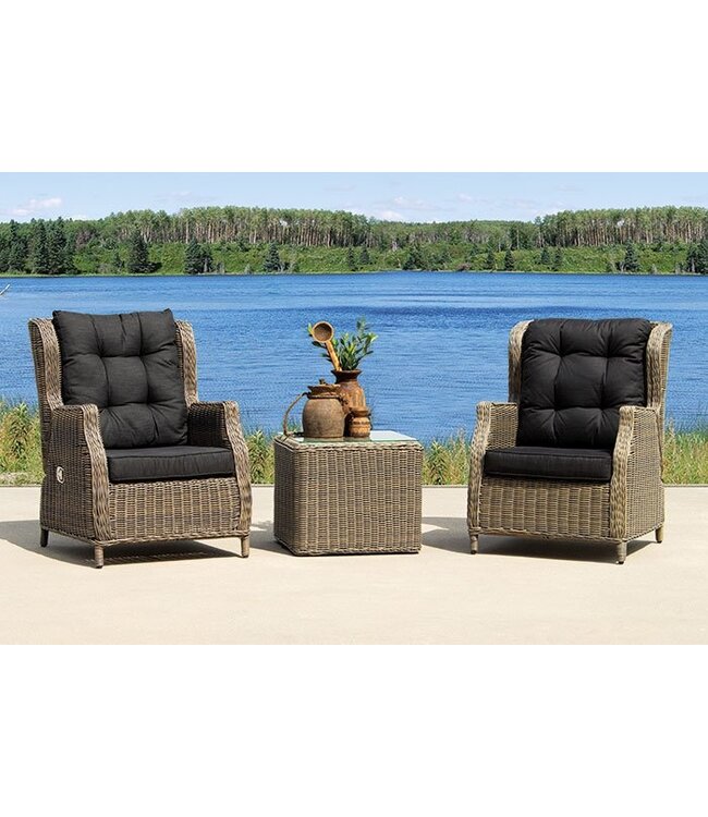 Bijzet tuintafel 'Bordeaux'