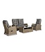 'Summerfield' Loungeset 4-delig incl. coffee table en alle zit- en rugkussens