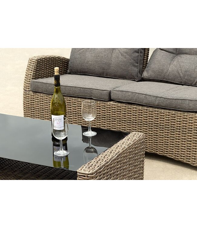 'Summerfield' Loungeset 4-delig incl. coffee table en alle zit- en rugkussens
