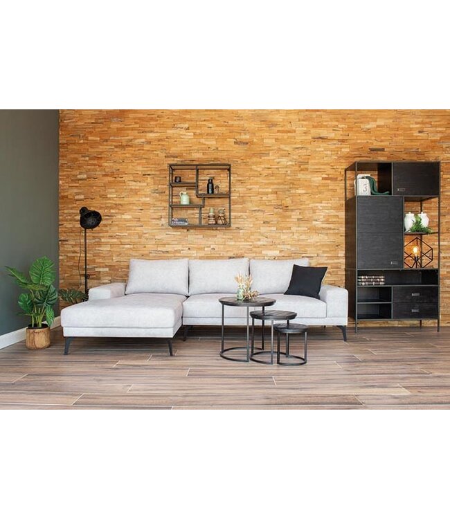 Bankstel 'Blizard' Licht Grijs