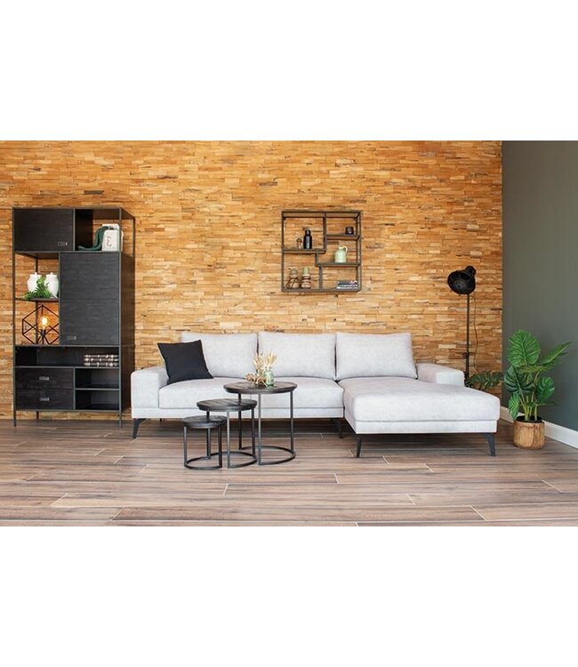 Bankstel 'Blizard' Licht Grijs