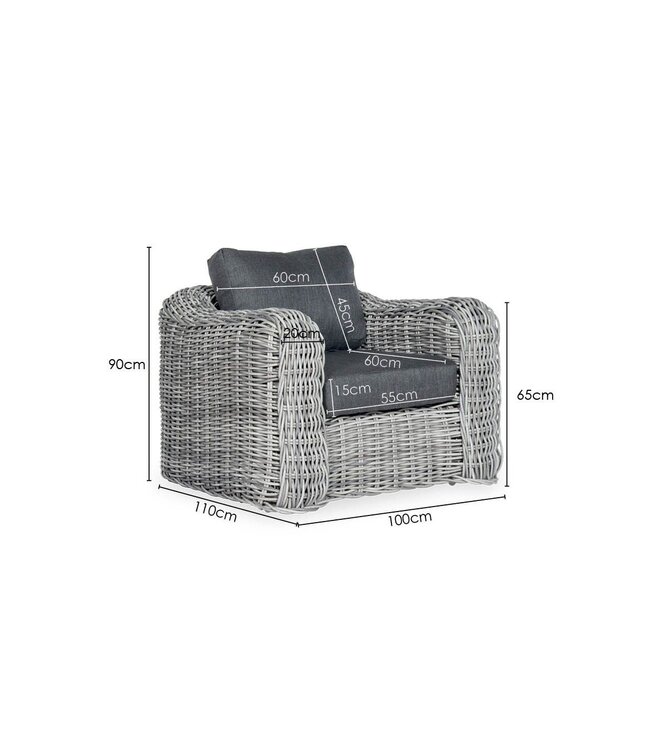 Loungefauteuil XXL 'Granada'
