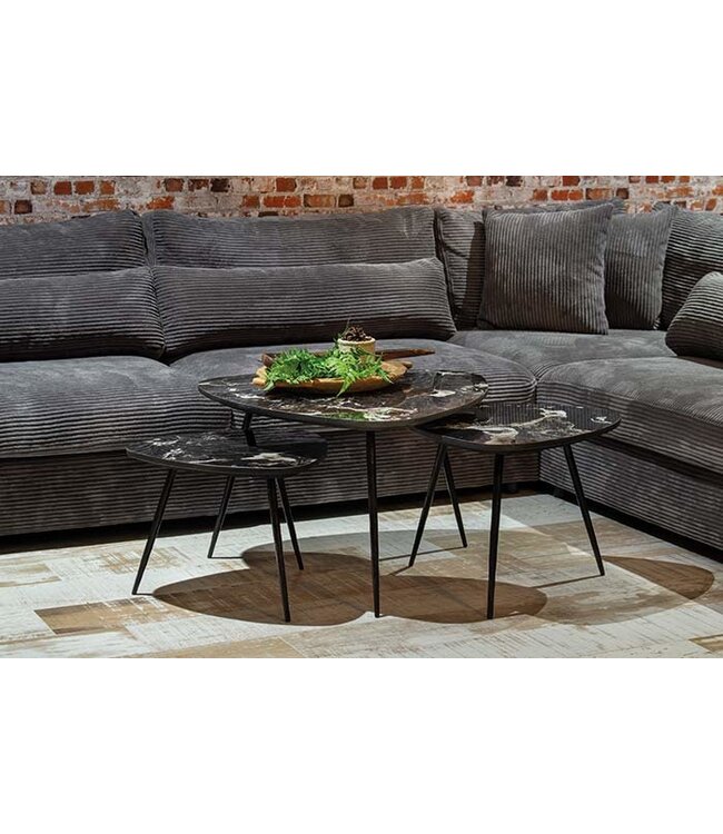 Koffietafel Suri set van 3