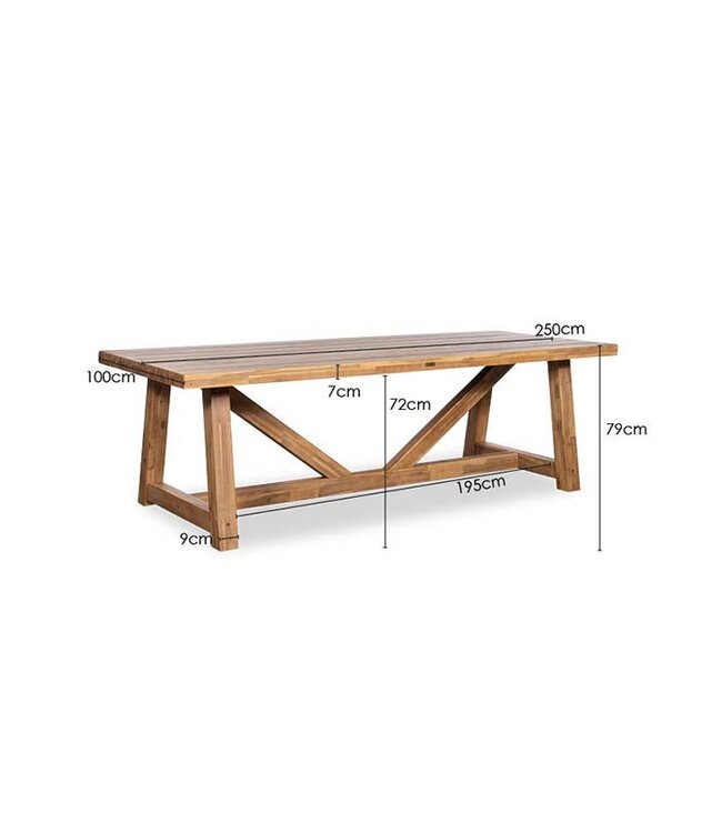 Figueres Dining Tuintafel