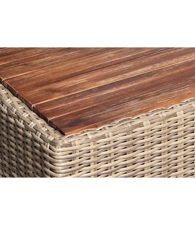 'Mateo' loungeset met coffee table en incl. alle zit- en rugkussens