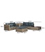 'Mateo' loungeset met coffee table en incl. alle zit- en rugkussens