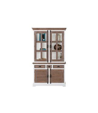 Martinique Glass Cabinet 2 deurs