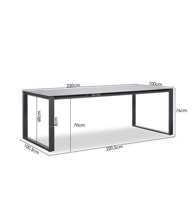Al Arab Outdoor Dining Table