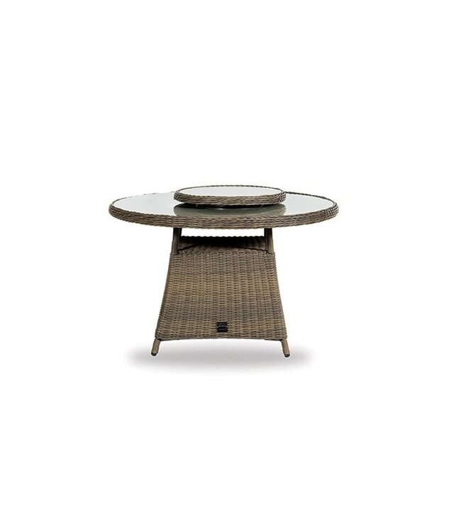 Bordeaux Dining tuintafel met draaitop 120cm