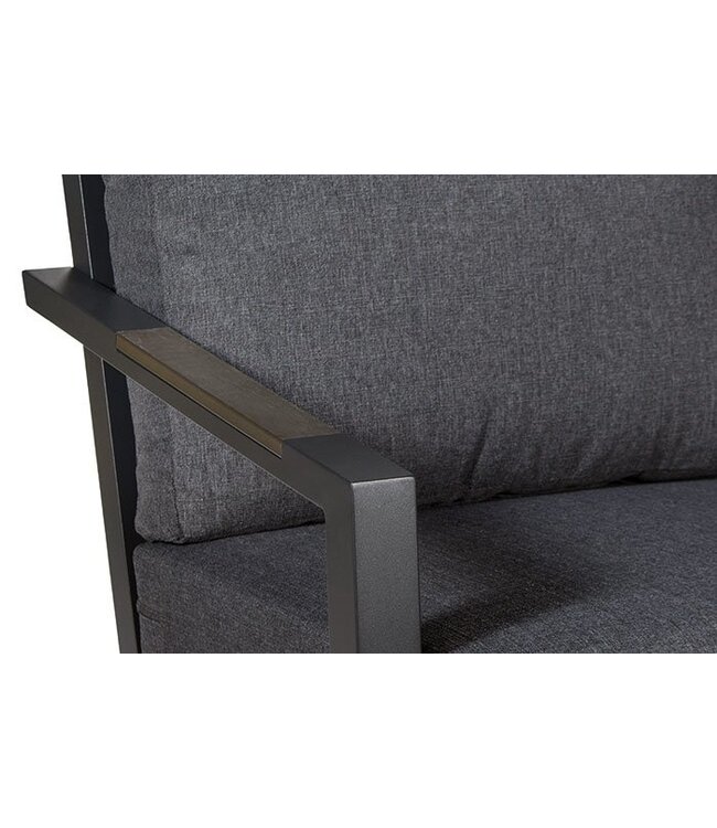 Relax set 'Felice' 5-delig antraciet