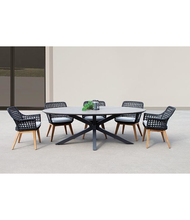 'Roof' Dining tuintafel 220 cm