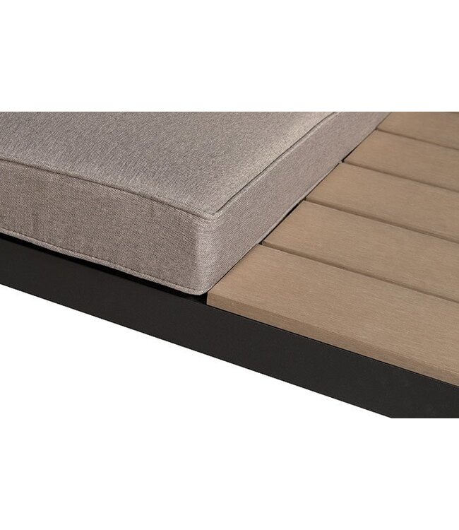 Hoek loungeset 'Palmer' 4-delig