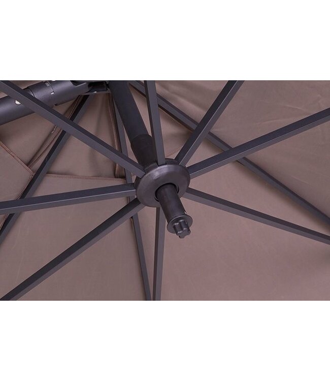 Hangparasol 'Monaco Deluxe' 330 cm