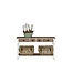 Martinique Side Table 3 drawers