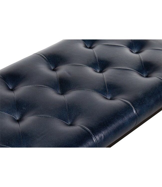 Voetenbank 'Cameron' Blauw