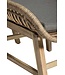 Rosas Loungechair met Footstool