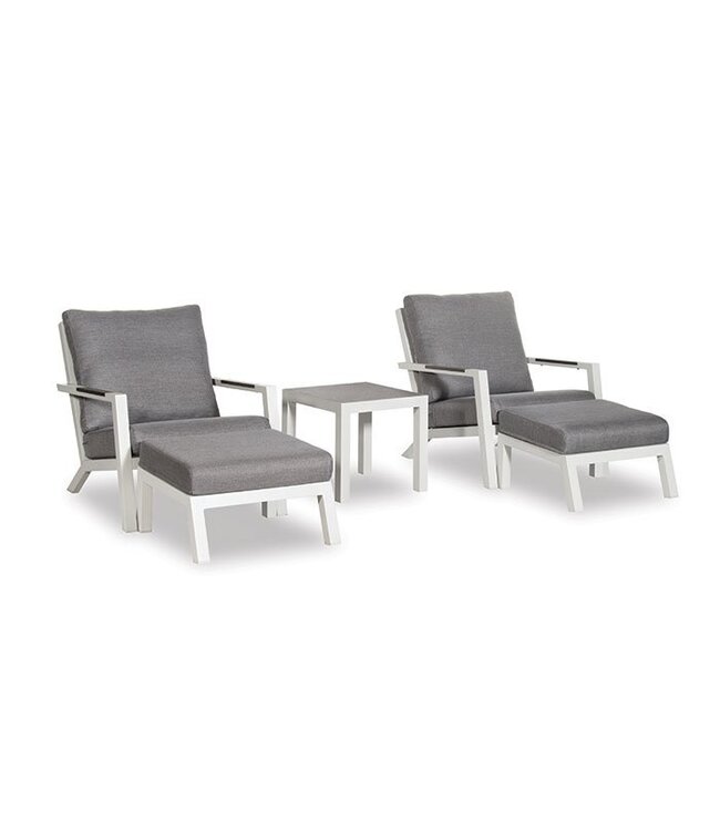 Relax set 'Felice' 5-delig grijs