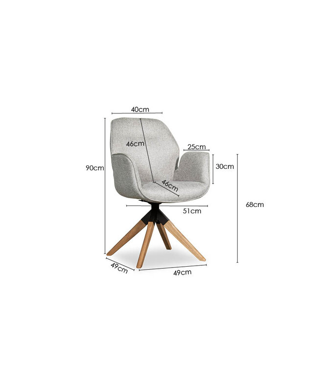 Eetkamerstoel 'Mejlby'