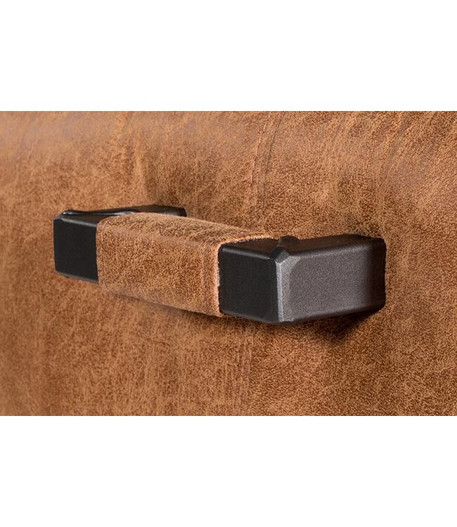 Eetkamerstoel met wieltjes 'Mauro'