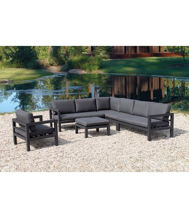 Palizzi Loungeset - Antraciet