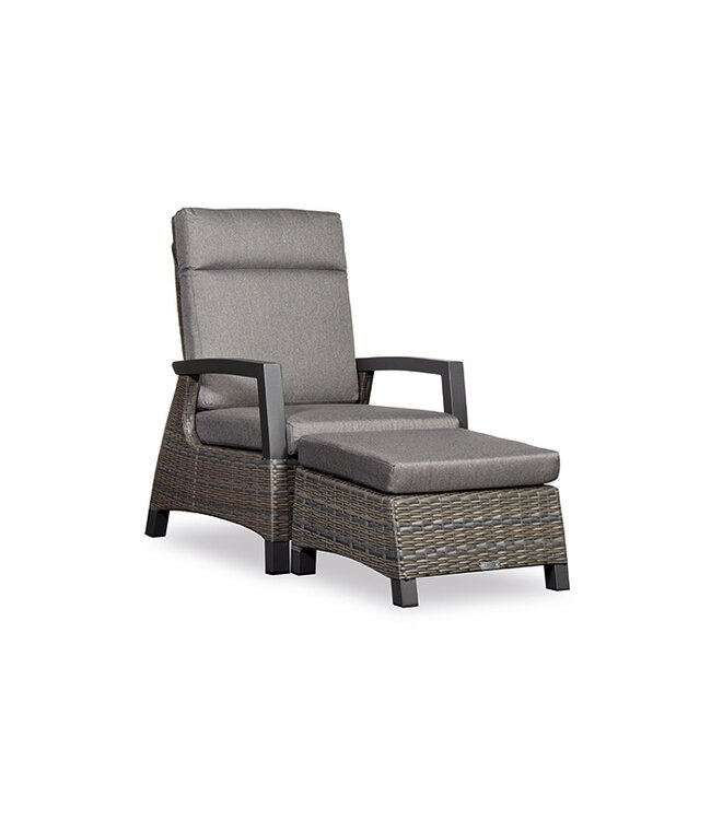 Prato island verstelbare fauteuil inclusief zit- en rugkussen