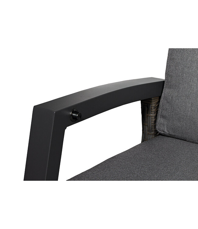 Prato island verstelbare fauteuil inclusief zit- en rugkussen