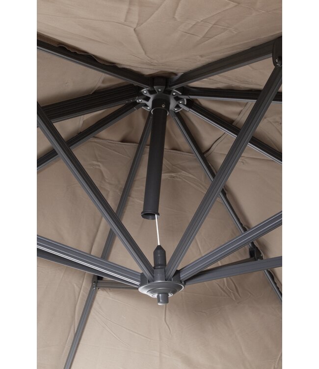 Palermo Hangparasol de luxe - Vierkant