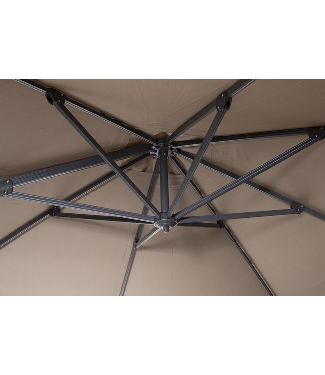 Palermo Hangparasol de luxe - Vierkant