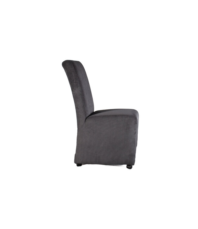 Zola Eetkamerstoel op wielen