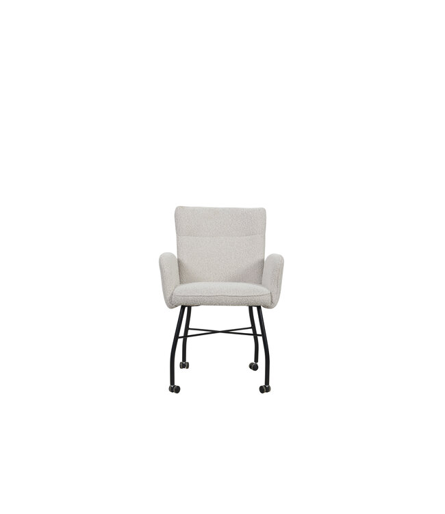 Divani Armstoel op wieltjes