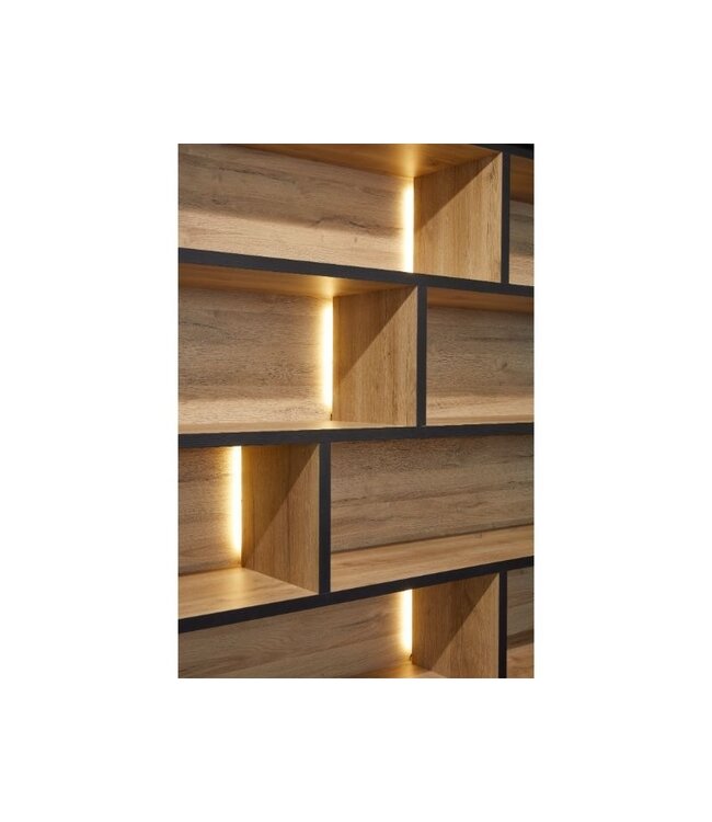 Samuel Wandkast inclusief LED verlichting