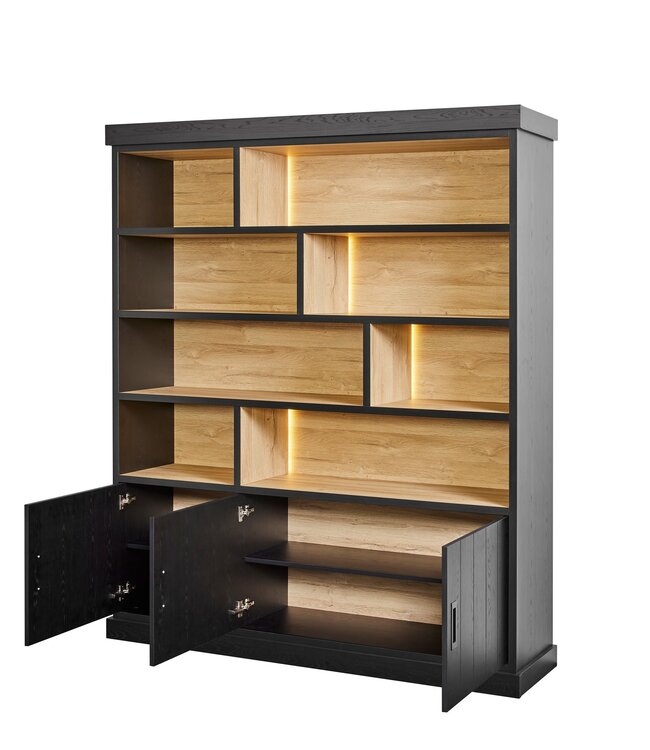 Samuel Wandkast inclusief LED verlichting