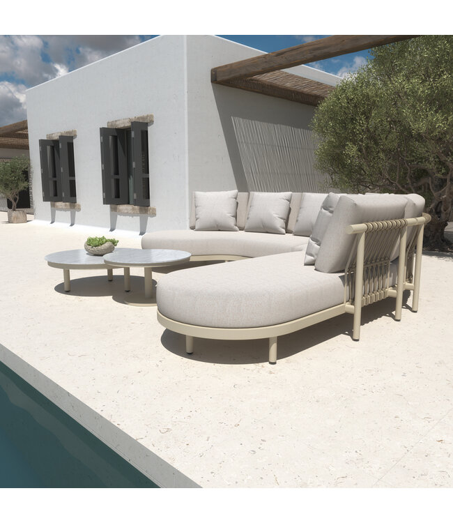 Donato Loungeset Inclusief alle zit- en rugkussens