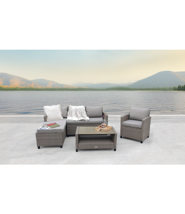 Palma loungeset met coffee table
