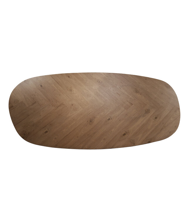 Herringbone eettafel